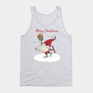 Happy santa skating Tank Top